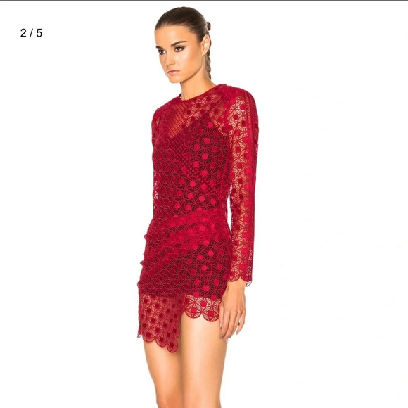 SELF-PORTRAIT
Strike Mini Dress - Picture 3 of 6